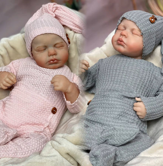 Harper & Hayden - Limited Edition Twin Reborn Dolls with Hand-Painted Details