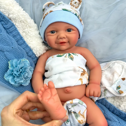 Charlie – 17 Full Body Silicone Preemie Reborn Baby Doll