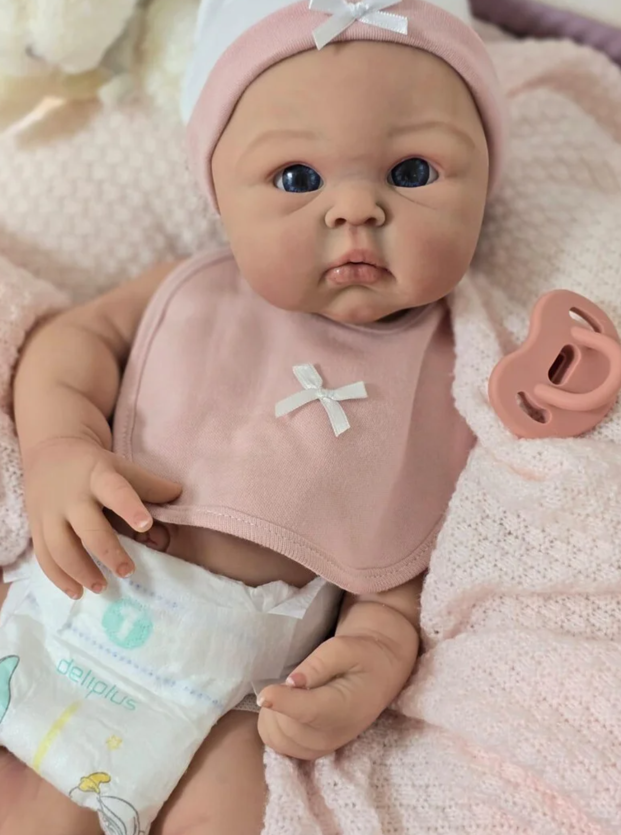 Lina – 18 Full Body Silicone Reborn Baby Girl
