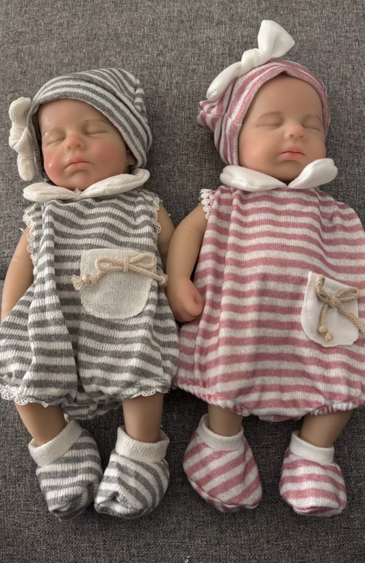 Riley - Full Body Soft Silicone Reborn Doll with Open Mouth Feature